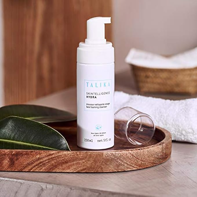 Talika MOISTURISING FACIAL CLEANSING FOAM -SKINTELLIGENCE HYDRA FACE FOAMING CLEANSER (CLEANSES, TIGHTENS PORES AND SMOOTHES) FOR ALL SKIN TYPES, 1 COUNT - Image 3